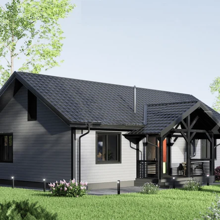 Каркасный дом Классик 4