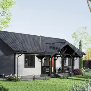 Каркасный дом Классик 4